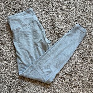 Lululemon Heathered Grey Leggings – Size 8